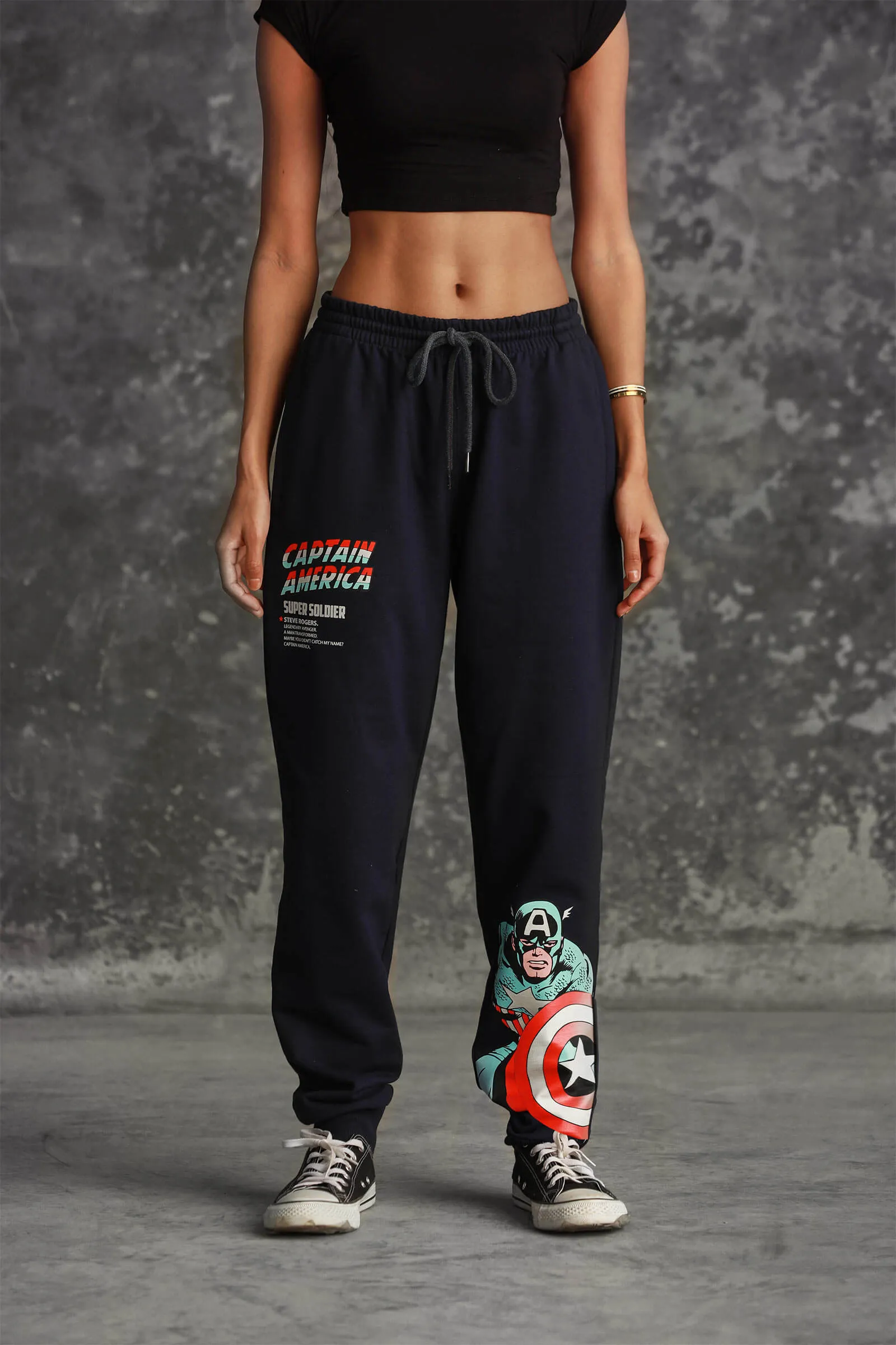 Captain America Joggers(Fleece)