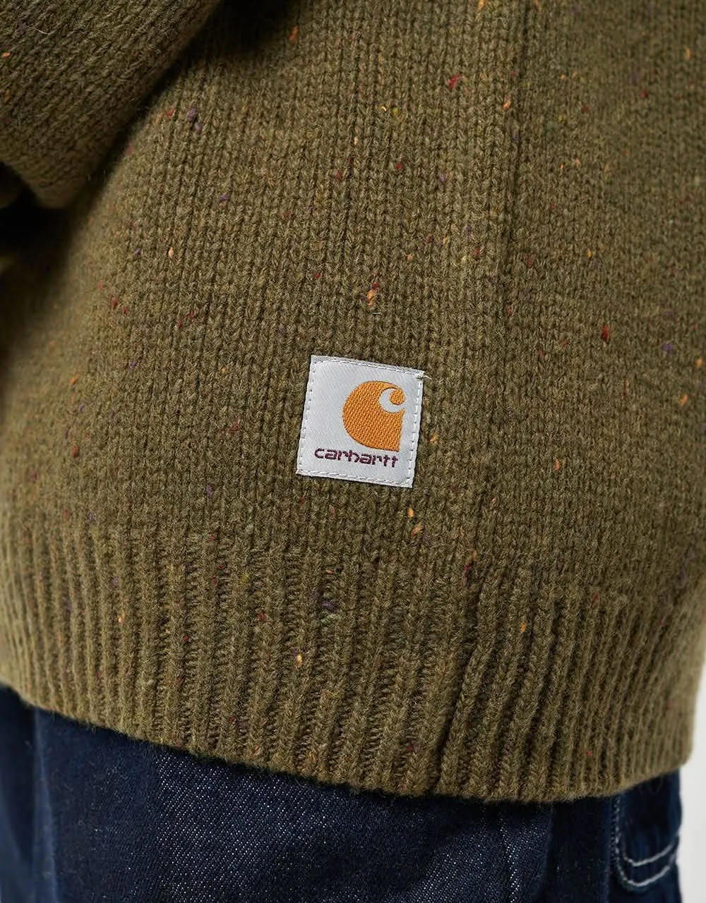 Carhartt WIP Anglistic Sweater - Speckled Highland