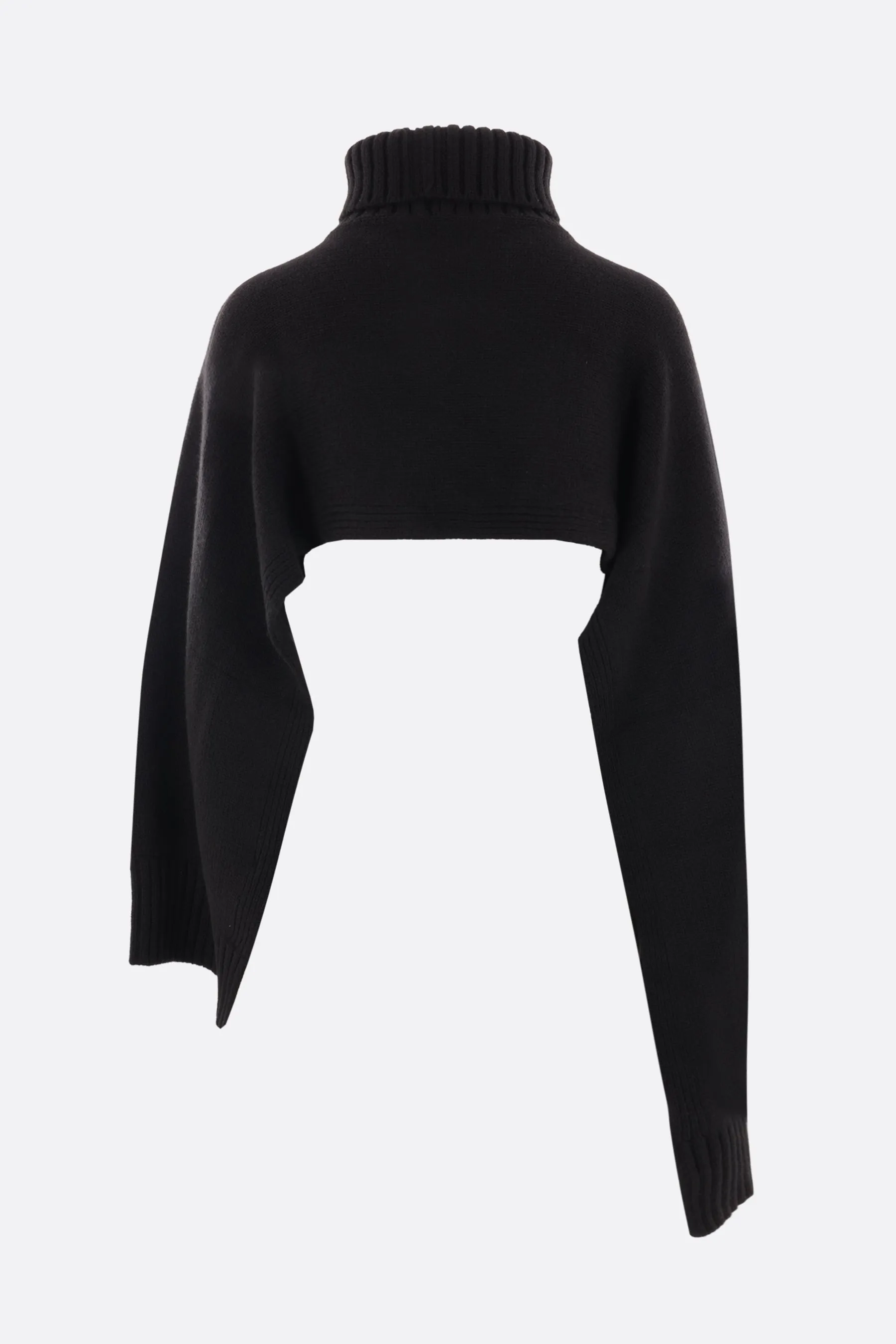 cashmere turtleneck cape