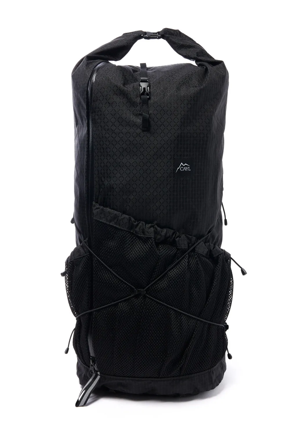 CAYL Mari Roll Top B-Grid Pack - Black