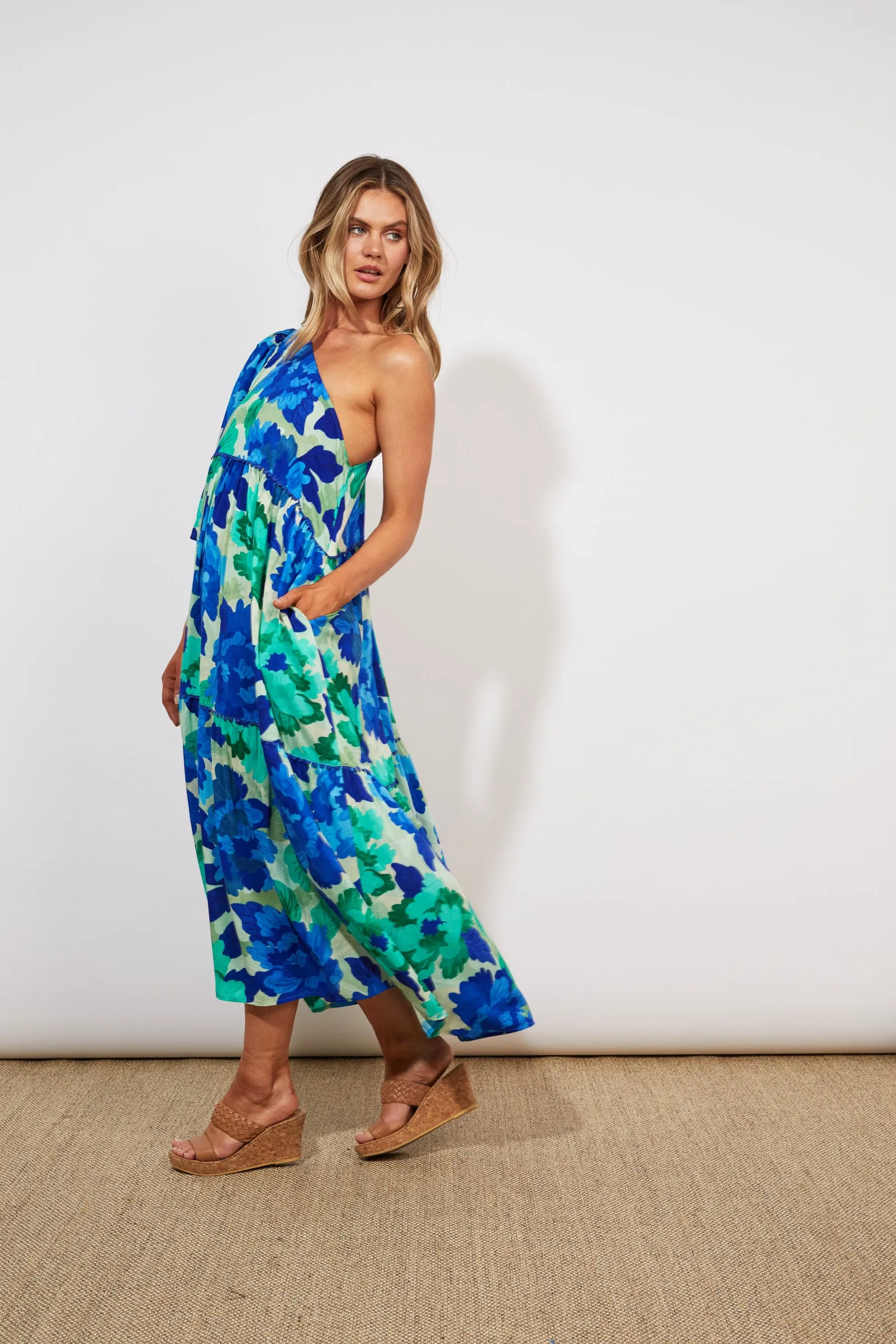 Cayman One Shoulder Dress