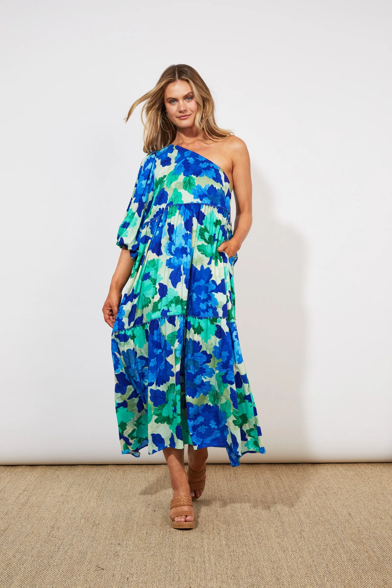 Cayman One Shoulder Dress