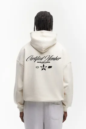 CERTIFIED MEMBER VANILLA HOODIE