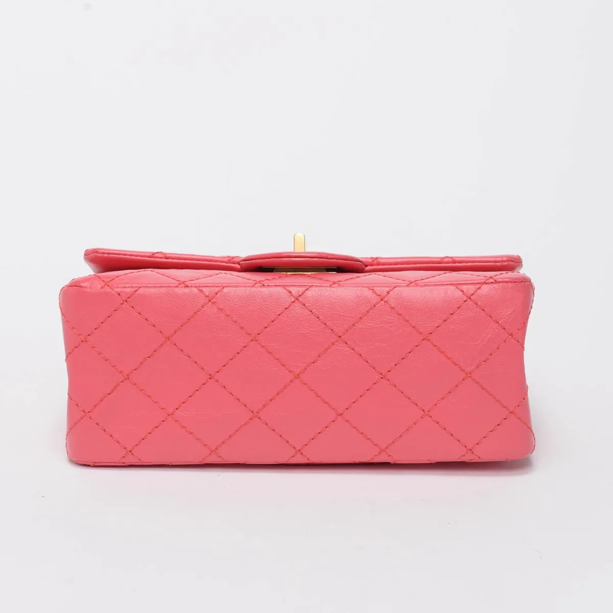 Chanel Pink Aged Calfskin Reissue Mini Flap Bag