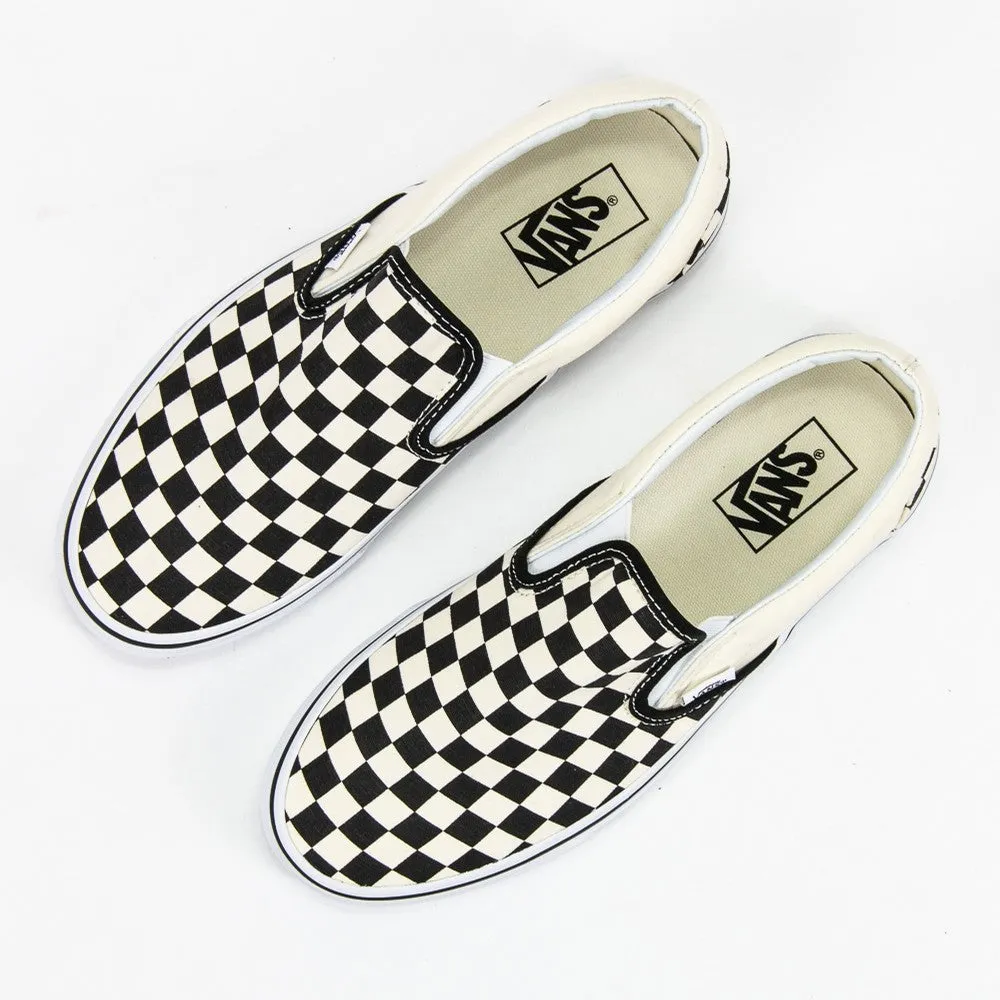 Checkerboard Slip On (Black/White)