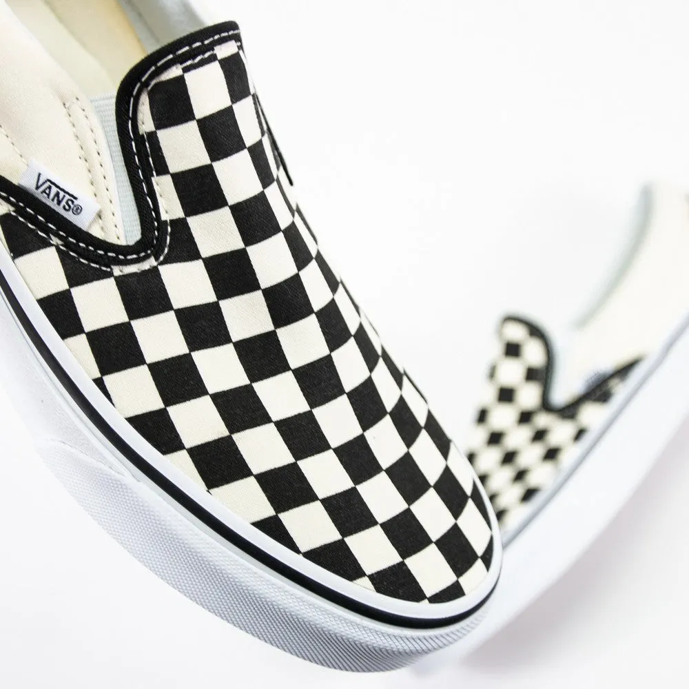 Checkerboard Slip On (Black/White)