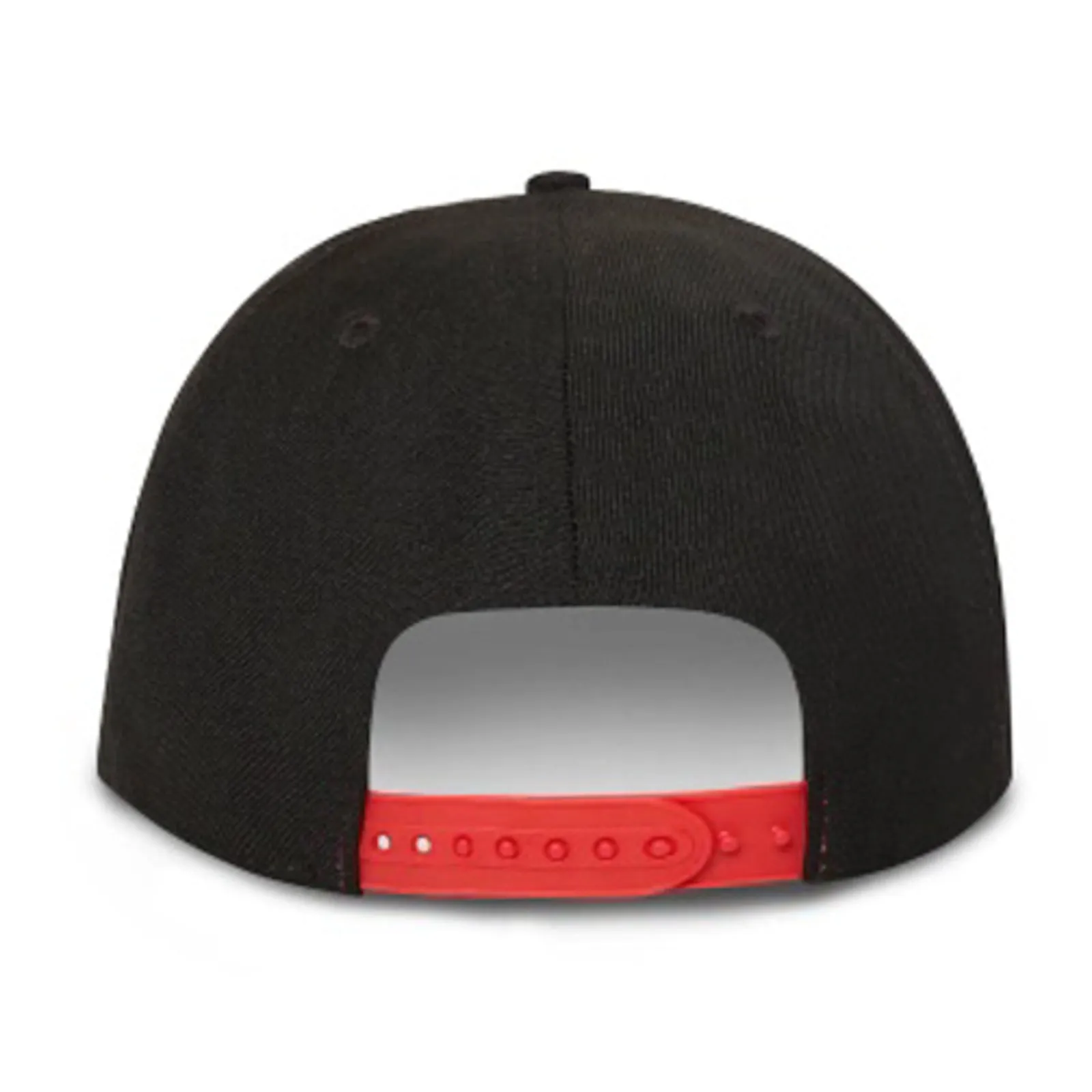 Chicago Bulls Official Team Colours 9FIFTY Snapback Adjustable Cap - Black