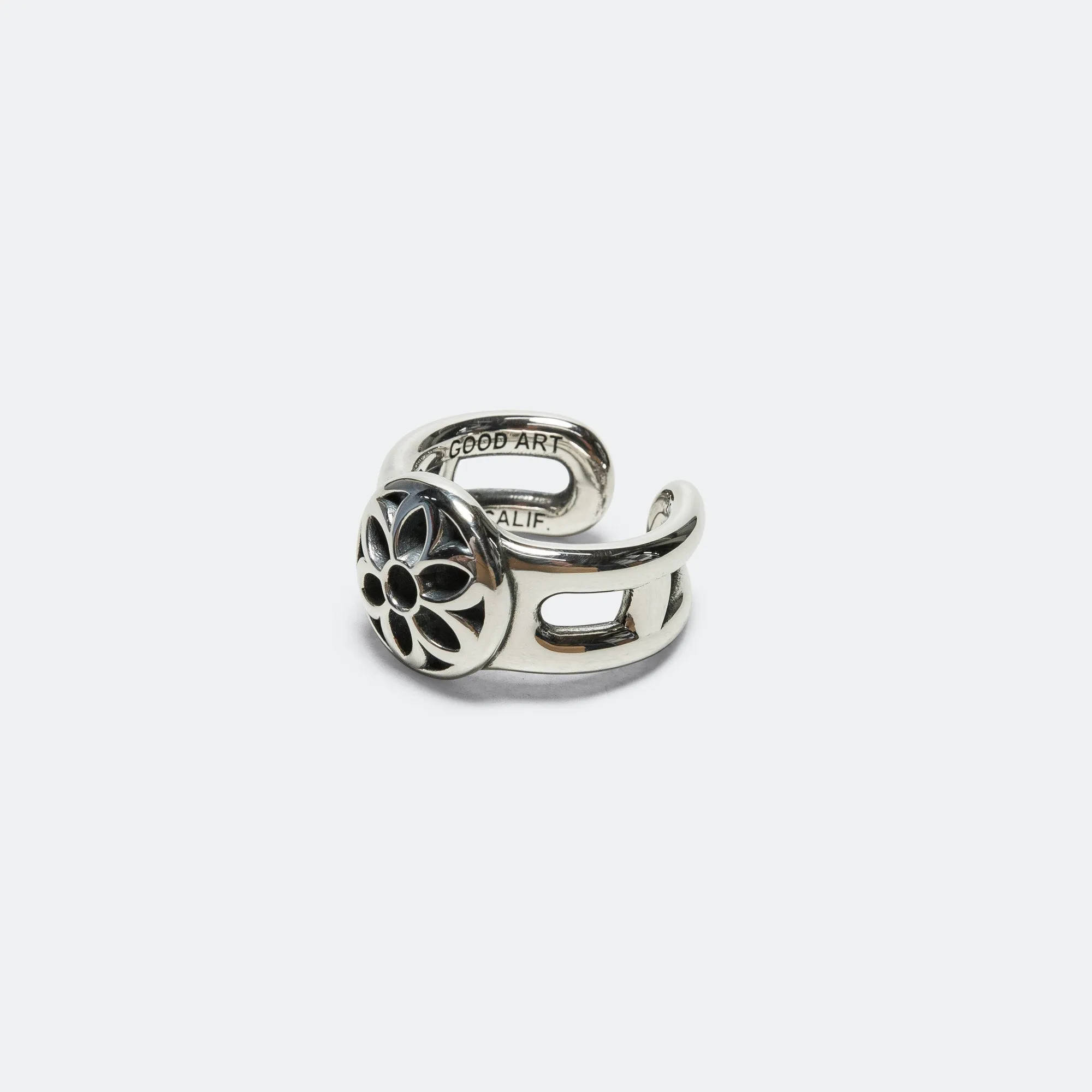 Cigar Band - Rosette - 925 Silver