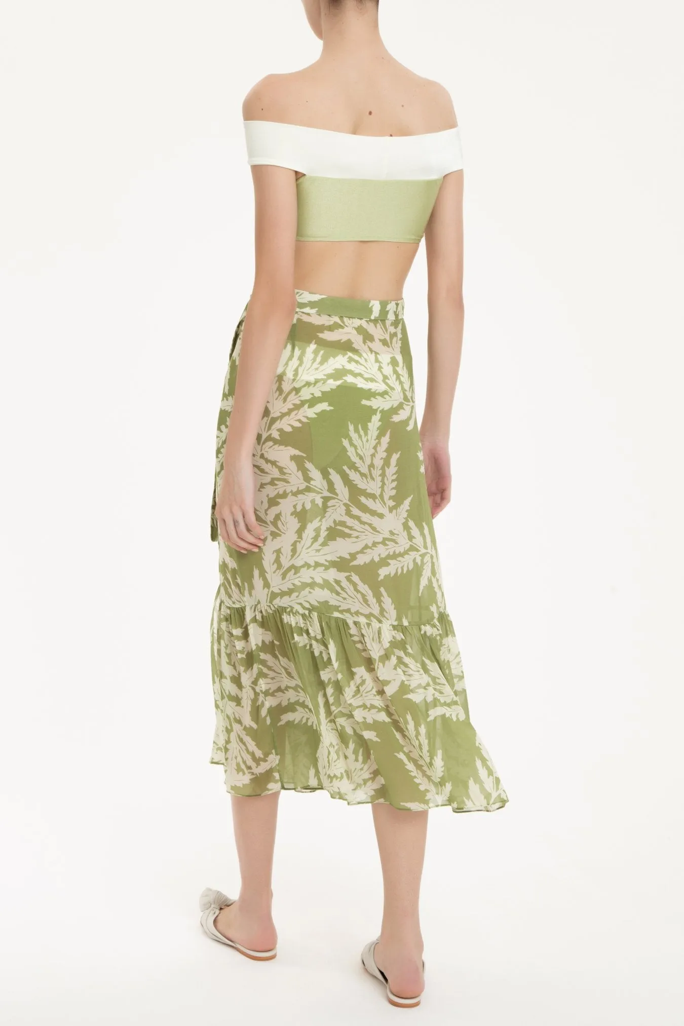 Classic Foliage Pareo Skirt