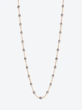 CLASSIC GIGI ROSE GOLD NECKLACE 42 CM