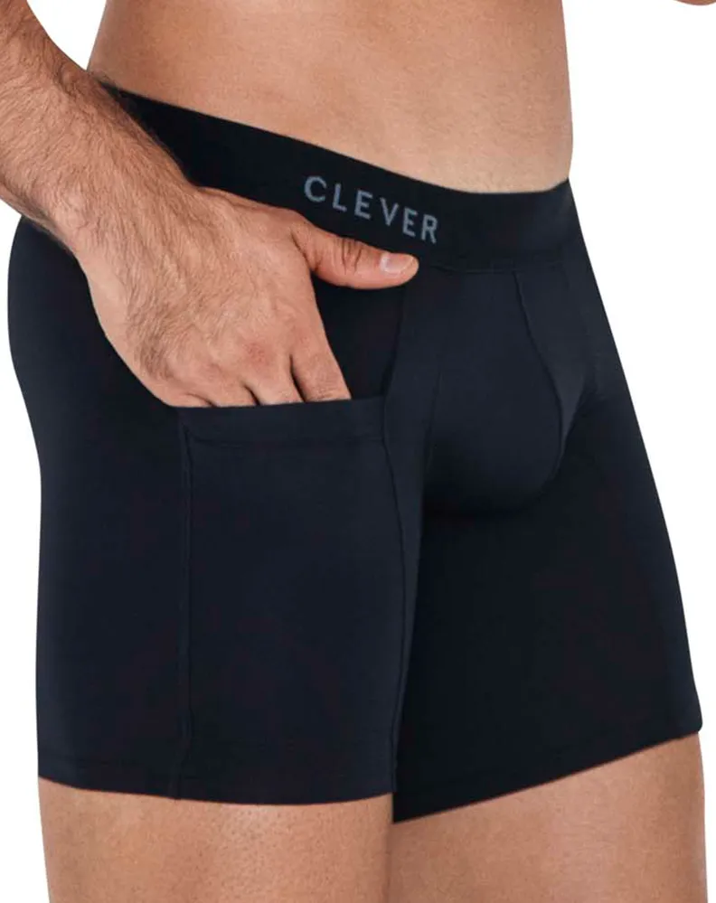 Clever 1528 Arctic Boxer Briefs Black