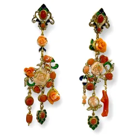 CORALL EARRINGS