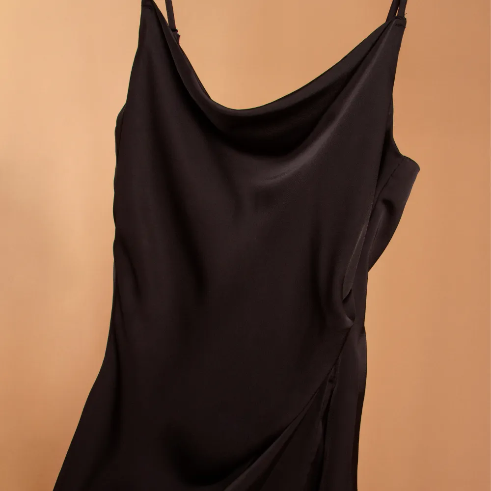 Cowl Neck Slip Dress