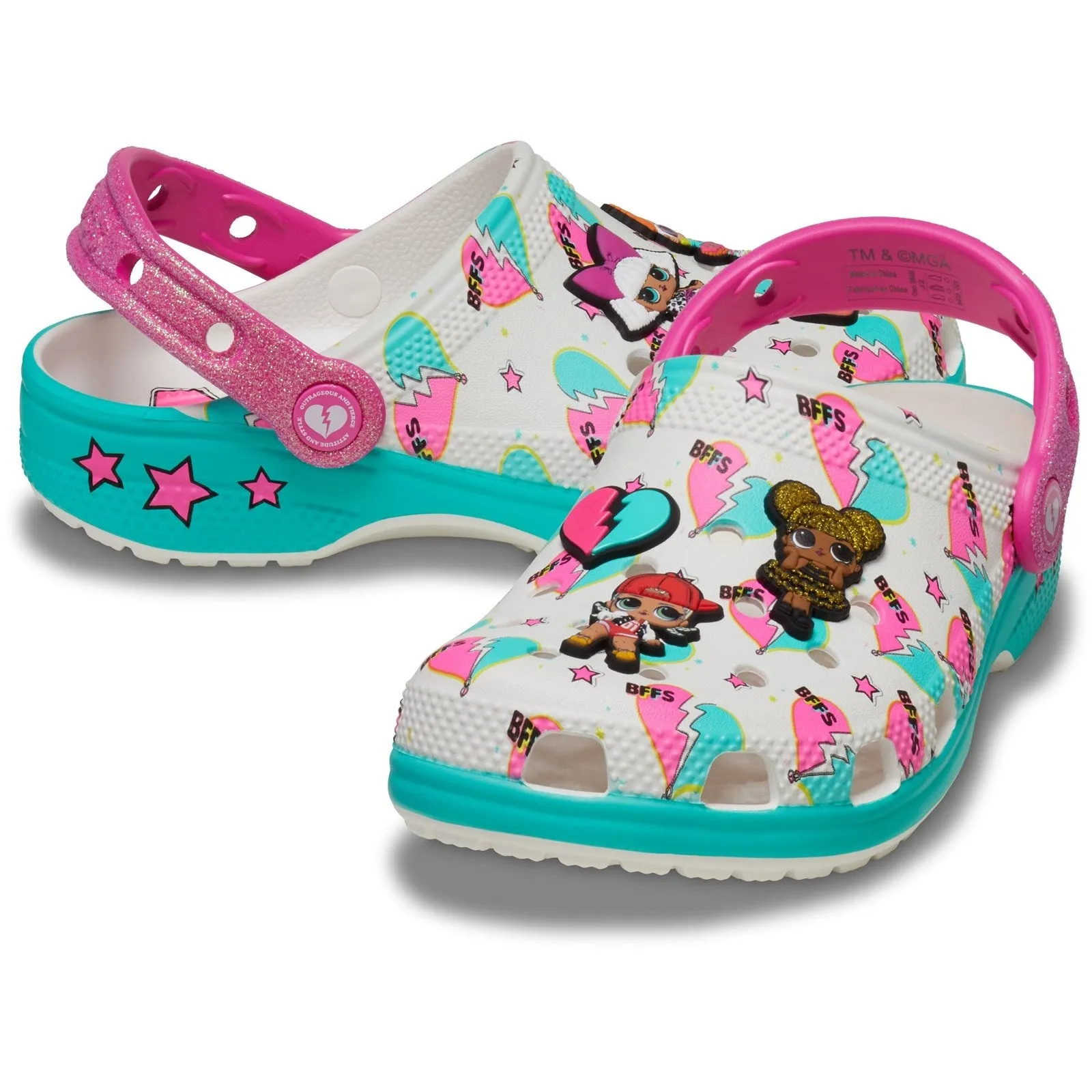 Crocs Toddlers LOL Surprise BFF Clogs