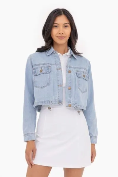 Crop Denim Jacket