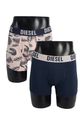 Davey Boxers Navy Clearing/ Bermuda Pink