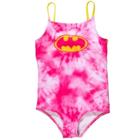 DC Comics Justice League Batgirl UPF 50  One Piece Bathing Suit