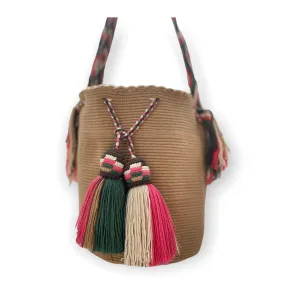 Desert Dreams Bohemian Handbags for Fall | Solid Earth Tones Crossbody Boho Bags | L