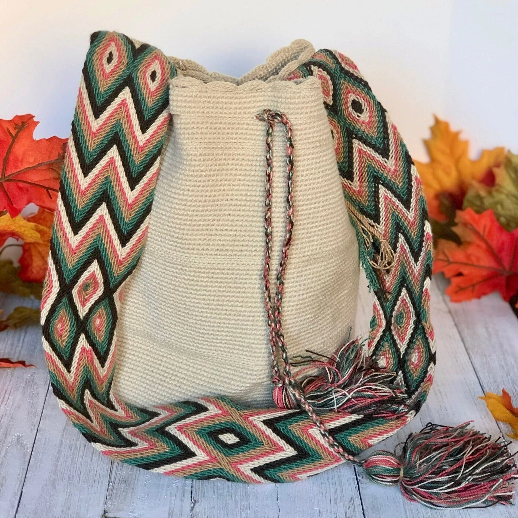 Desert Dreams Bohemian Handbags for Fall | Solid Earth Tones Crossbody Boho Bags | L