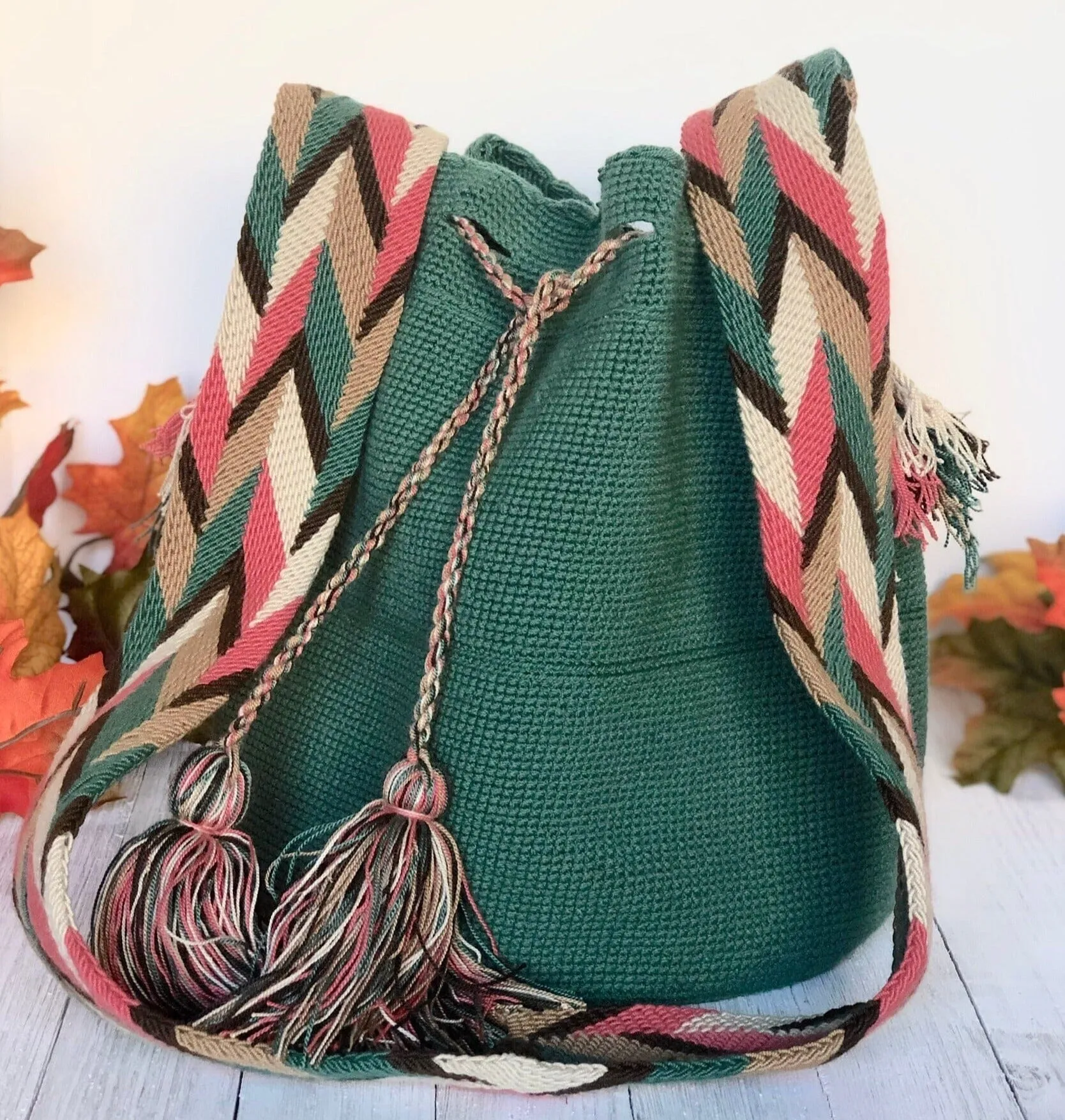 Desert Dreams Bohemian Handbags for Fall | Solid Earth Tones Crossbody Boho Bags | L