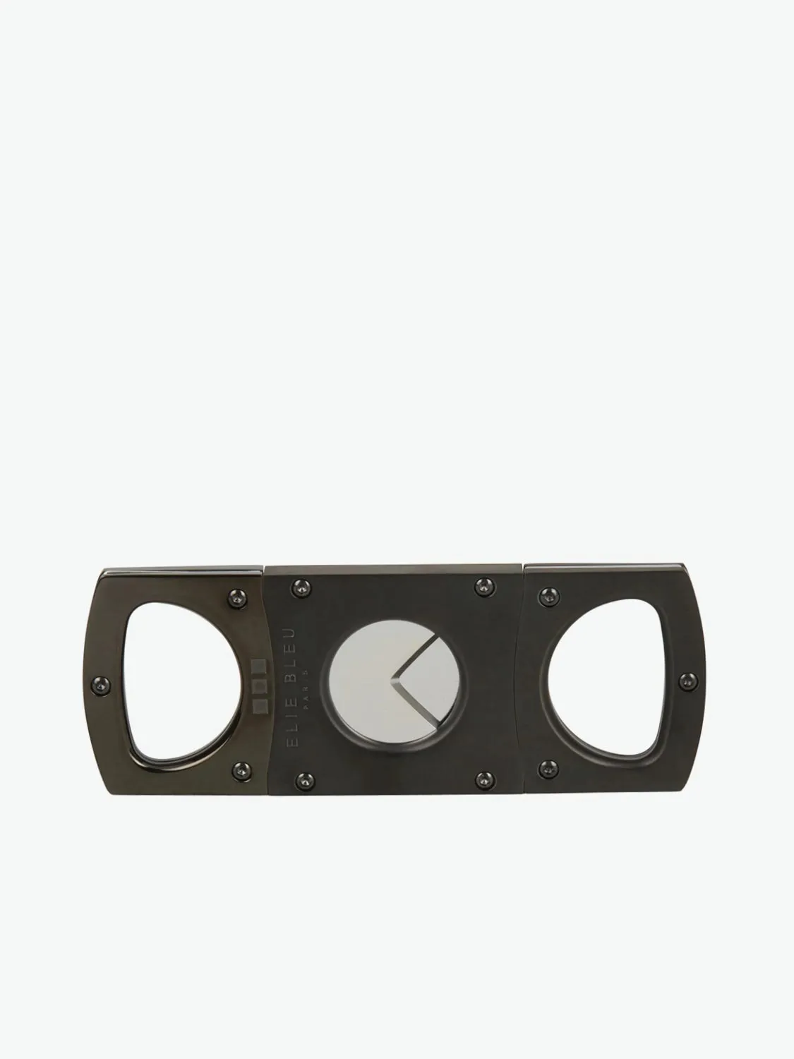 Double Blade Cigar Cutter Black