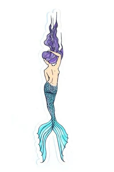 Drifter Mermaid Sticker