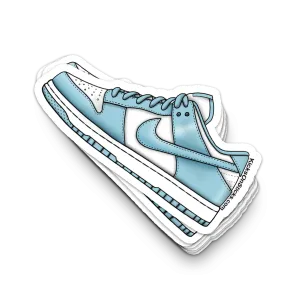 Dunk Low "Denim Turquoise" Sneaker Sticker