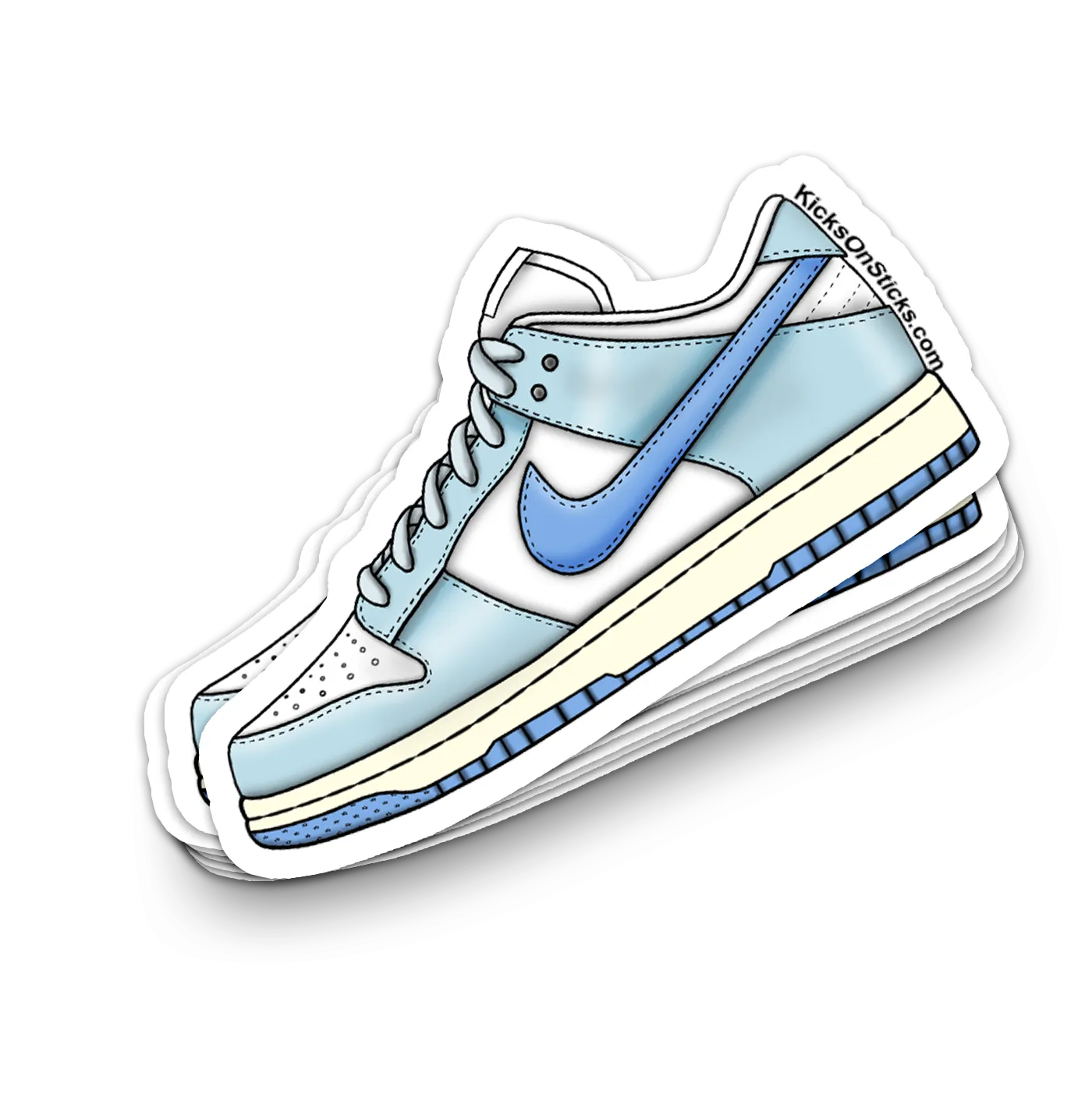 Dunk Low "Nature Blue Tint" Sneaker Sticker