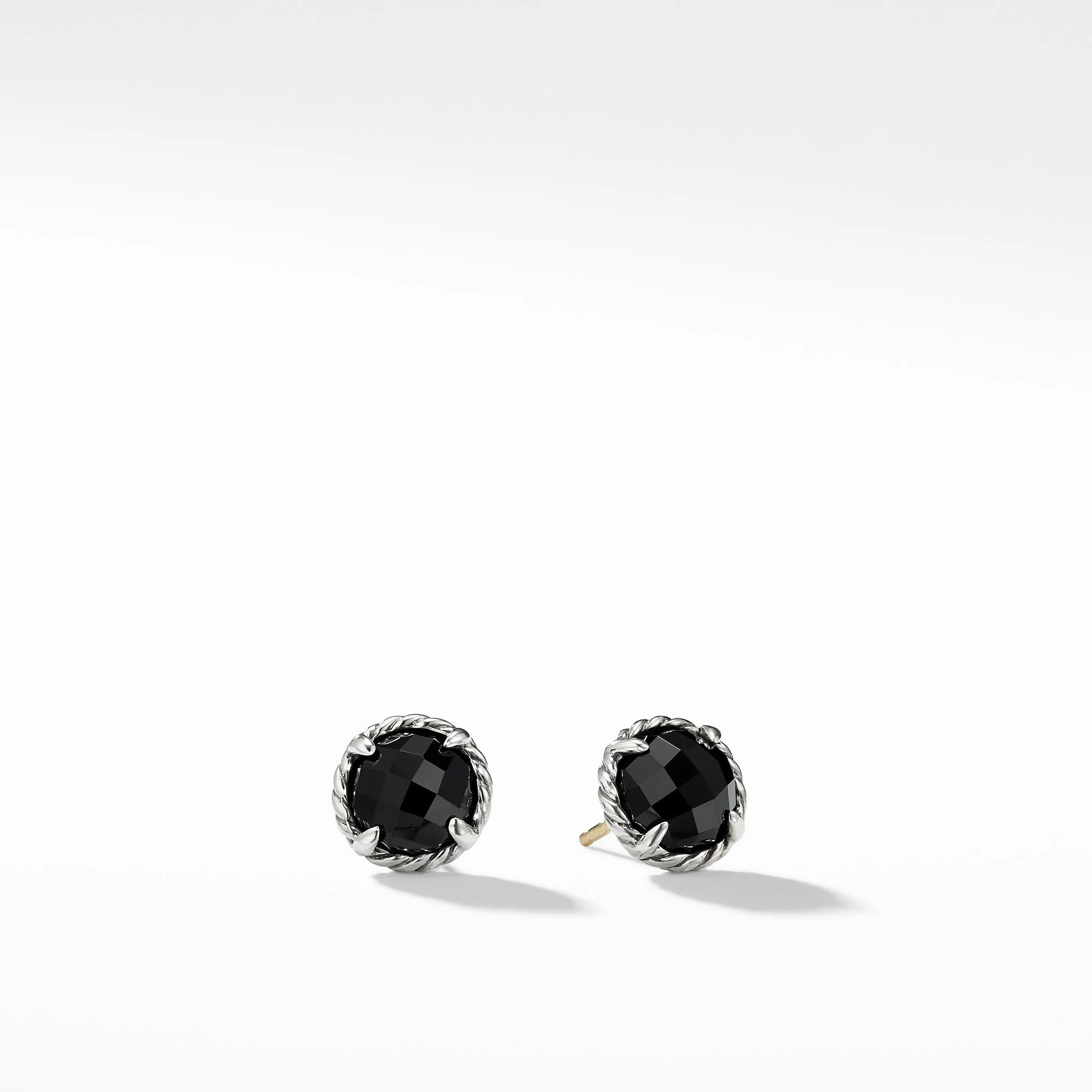 Earrings with Black Onyx