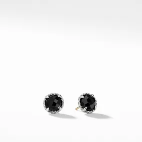 Earrings with Black Onyx