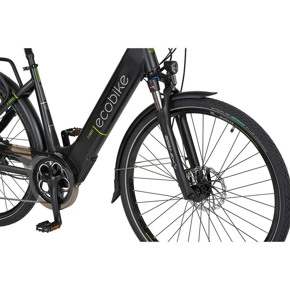 Električno kolo Ecobike X-Cross Trekking 14.5Ah/522Wh, Black 19"