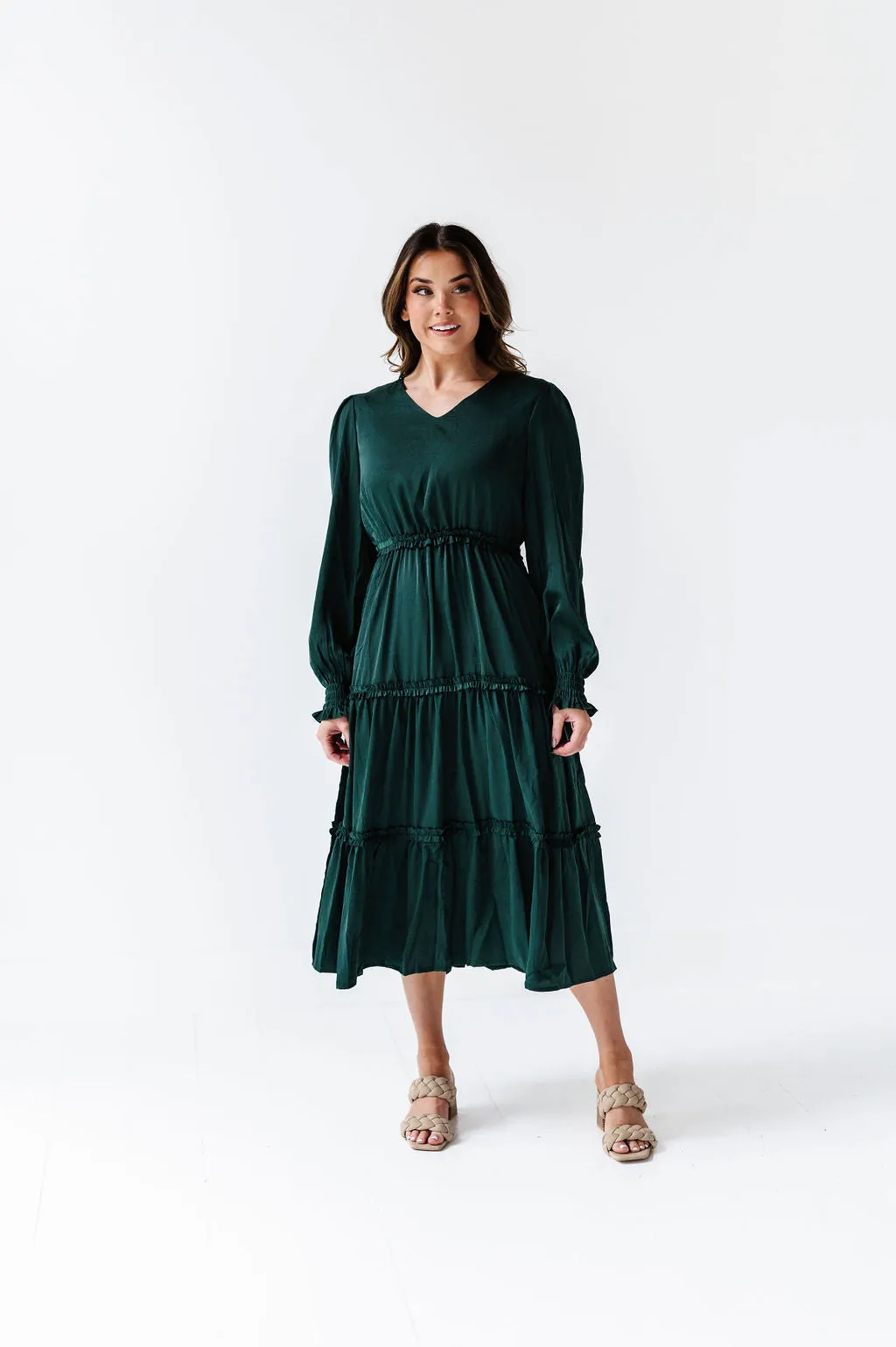 Eve Ruffle Dress