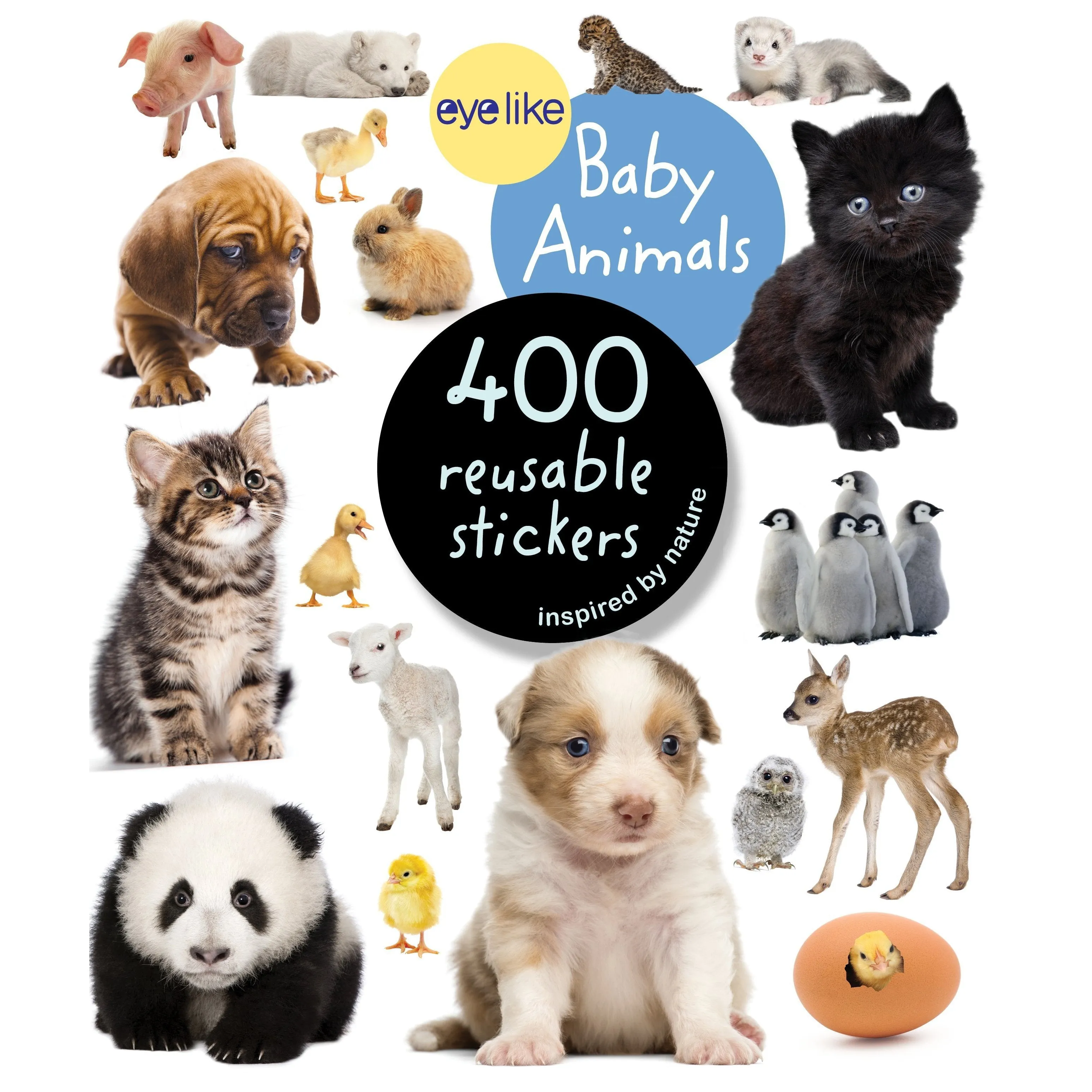 Eyelike Sticker Book - Baby Animals