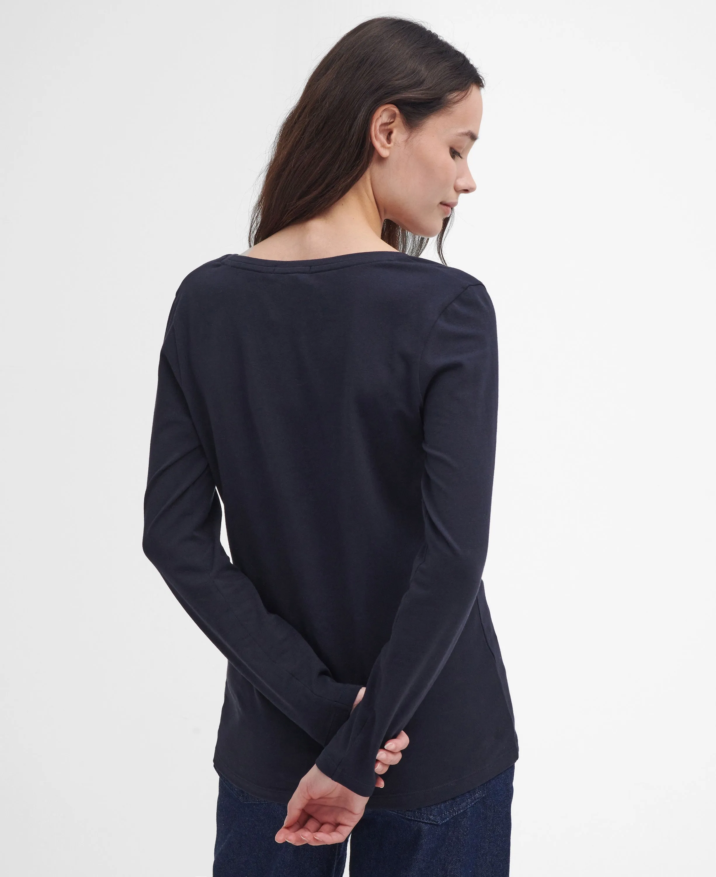 Fareham Long Sleeve T-Shirt - Navy