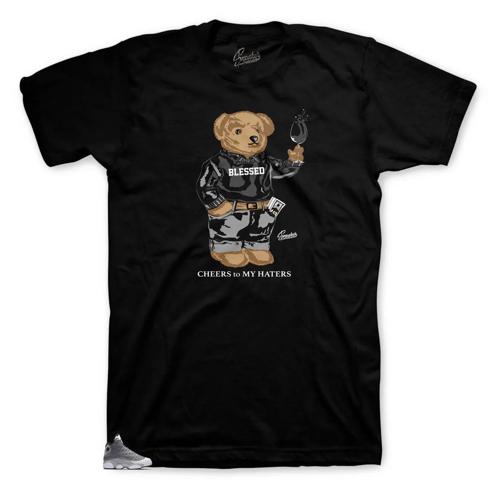 Foamposite Anthracite Shirt - Cheers Bear - Black