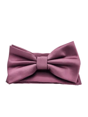 Giovanni Testi Classic Mauve Bow Tie with Hanky BT100-NNN