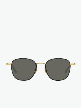 Gold Square Sunglasses