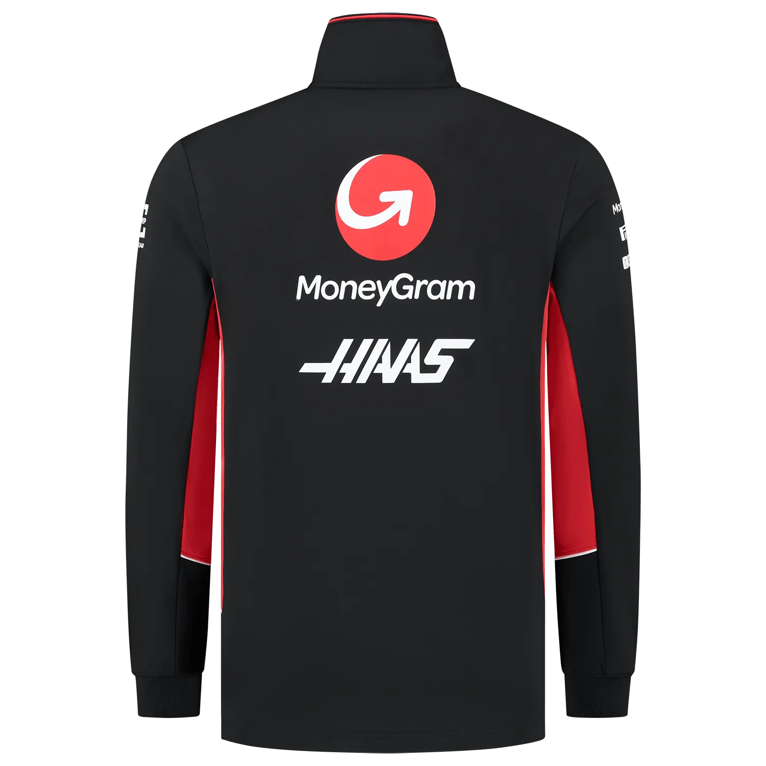 Haas Racing F1 2024 Team 1/4 Zip Fitted Sweater - Black