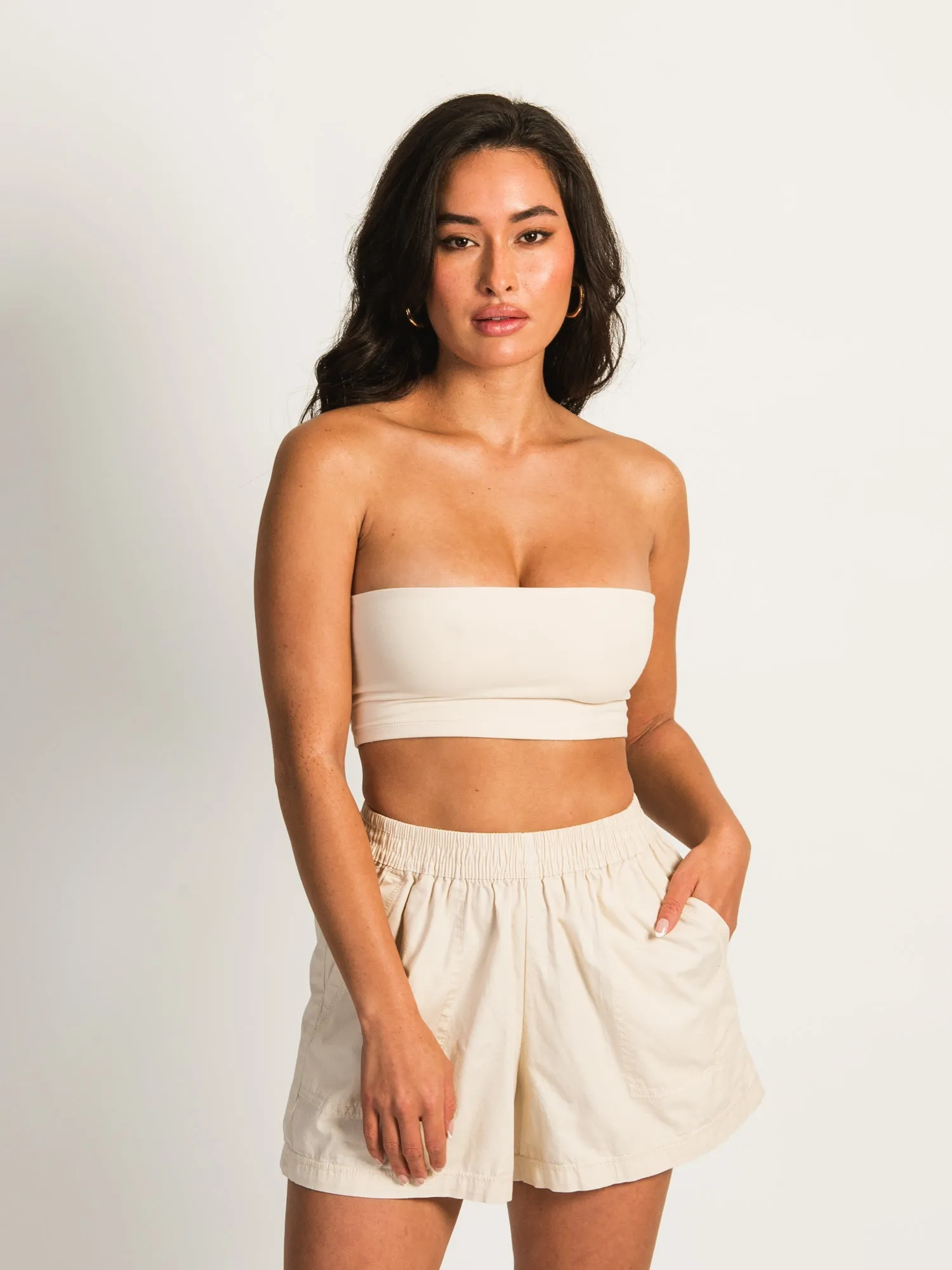 HARLOW BETHANNY BANDEAU - WHITE CAP