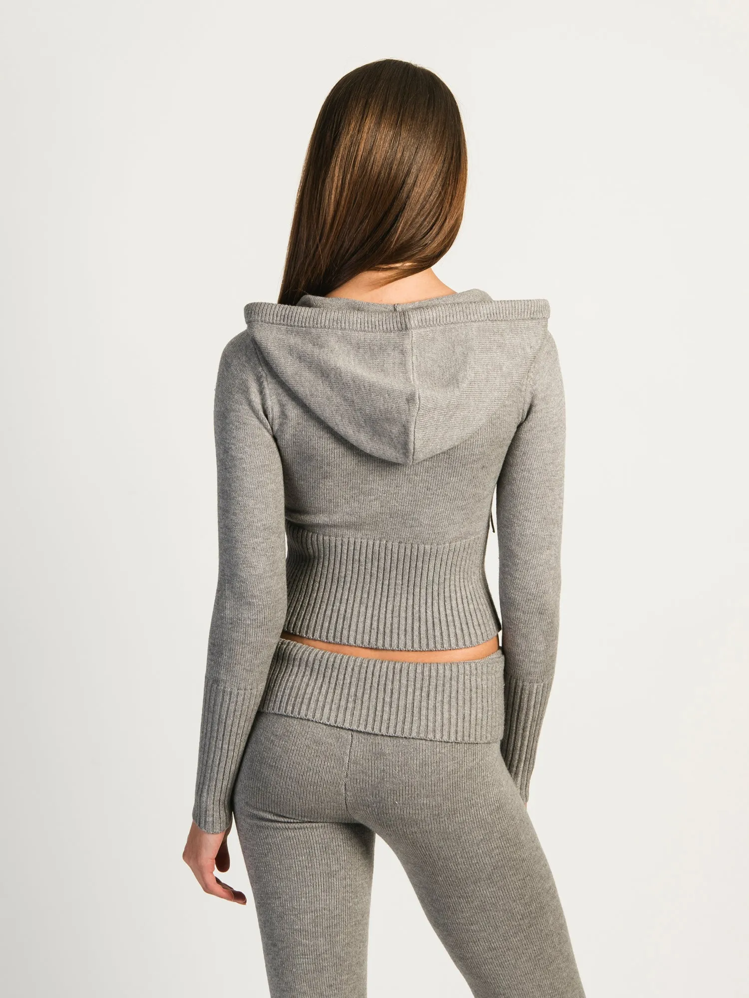 HARLOW BROOKE SWEATER - GREY