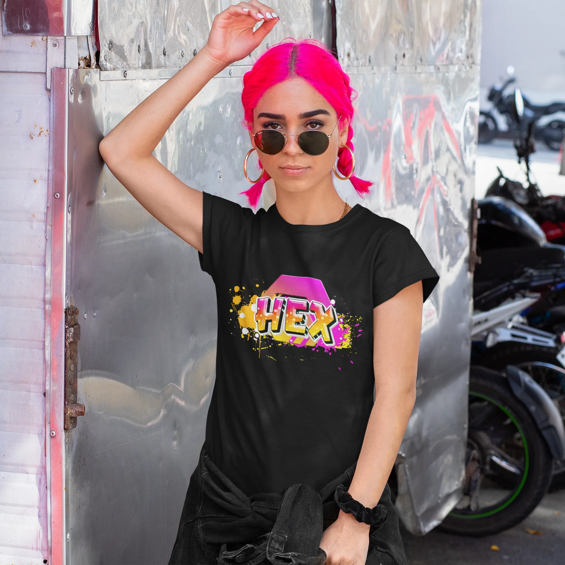 Hex Graffiti Women's Tee