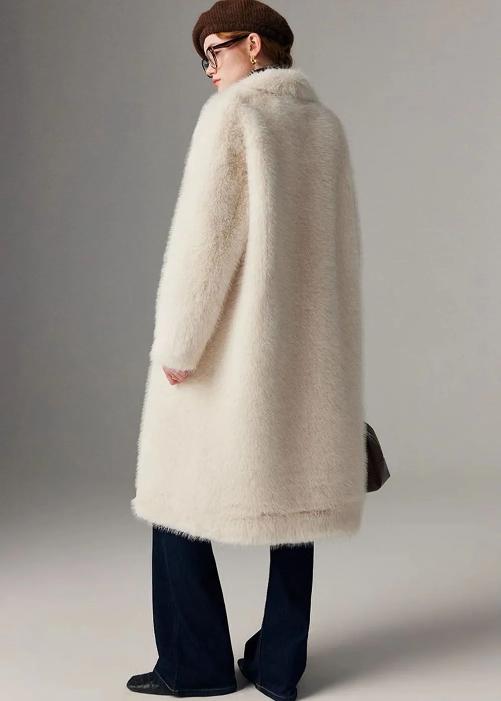 High Pile Fur Long Coat