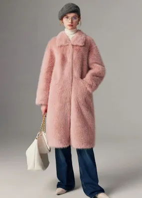 High Pile Fur Long Coat