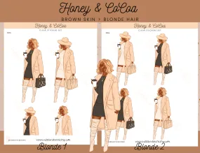 Honey & Cocoa - Black Girl Planner Stickers