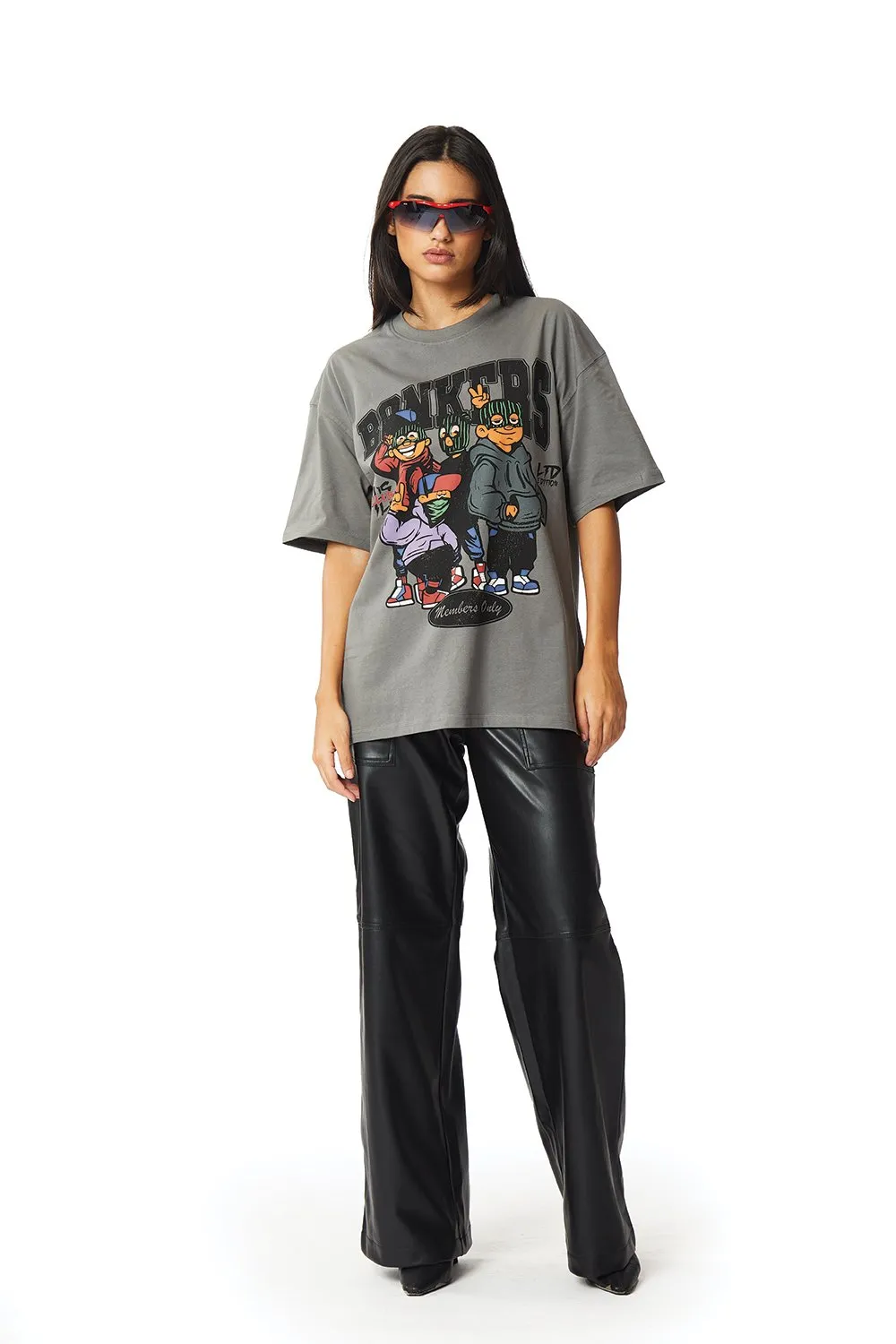 Hooded Gang Oversized T-shirt