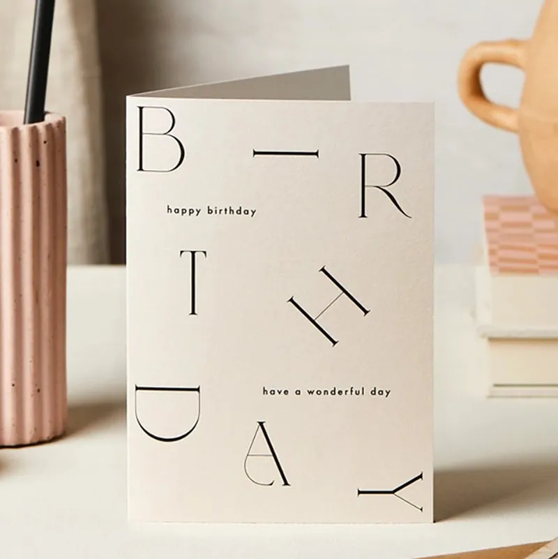 KATIE LEAMON | Birthday Tumble Card