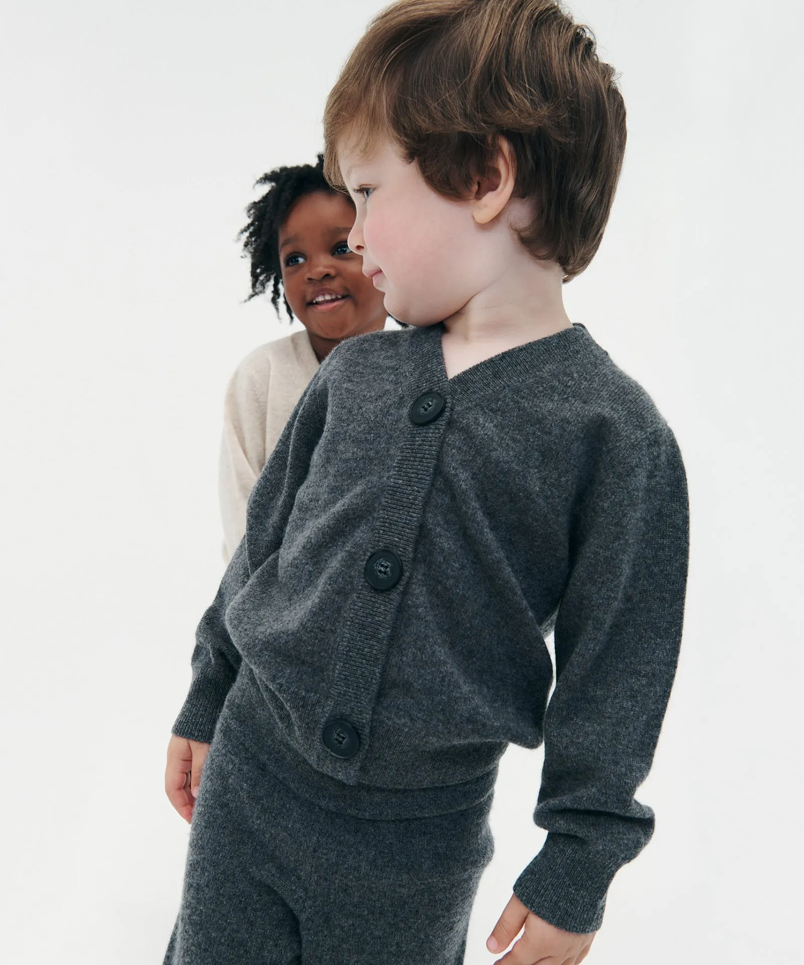 Kid's Cashmere Classic Cardigan