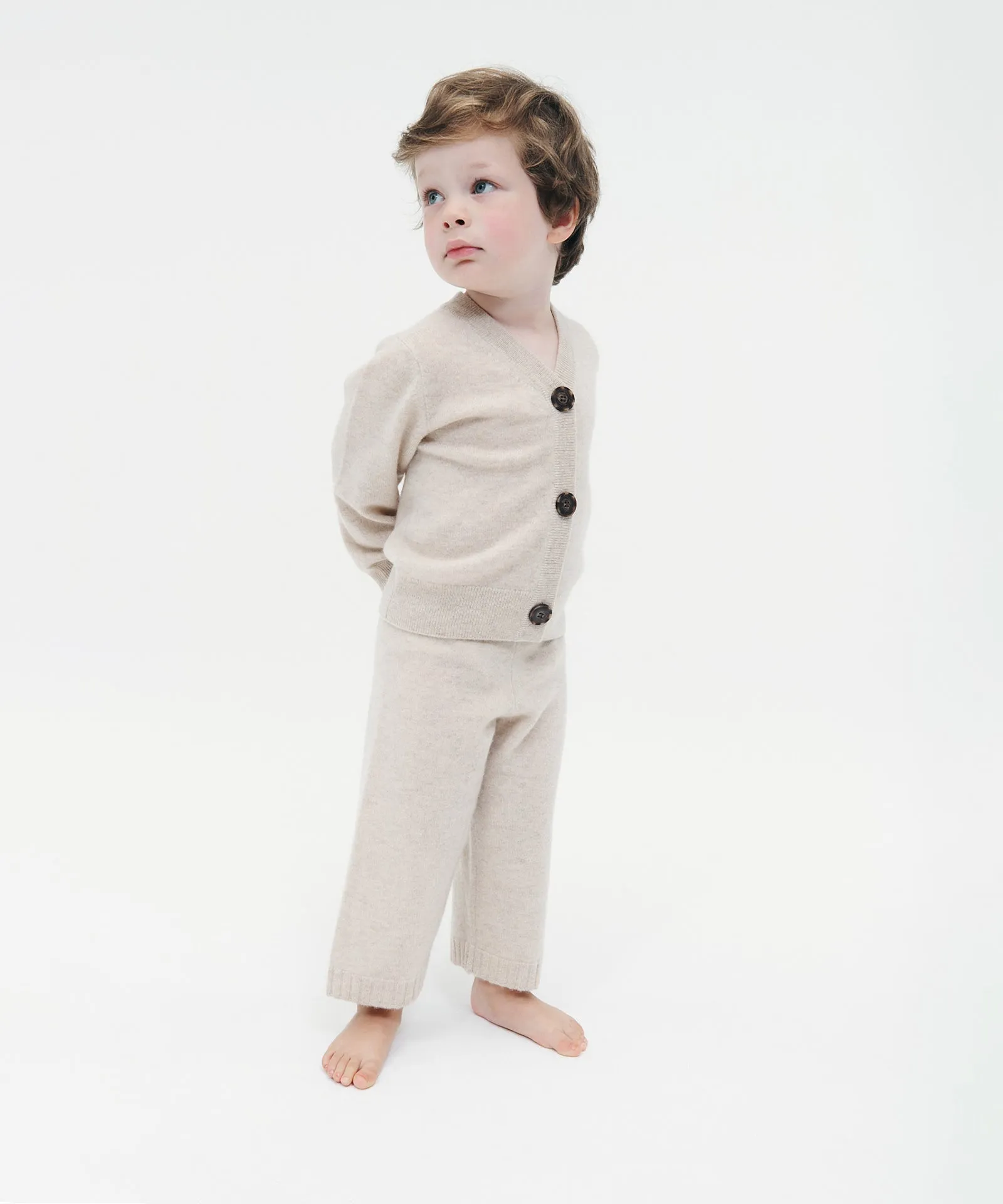 Kid's Cashmere Classic Cardigan