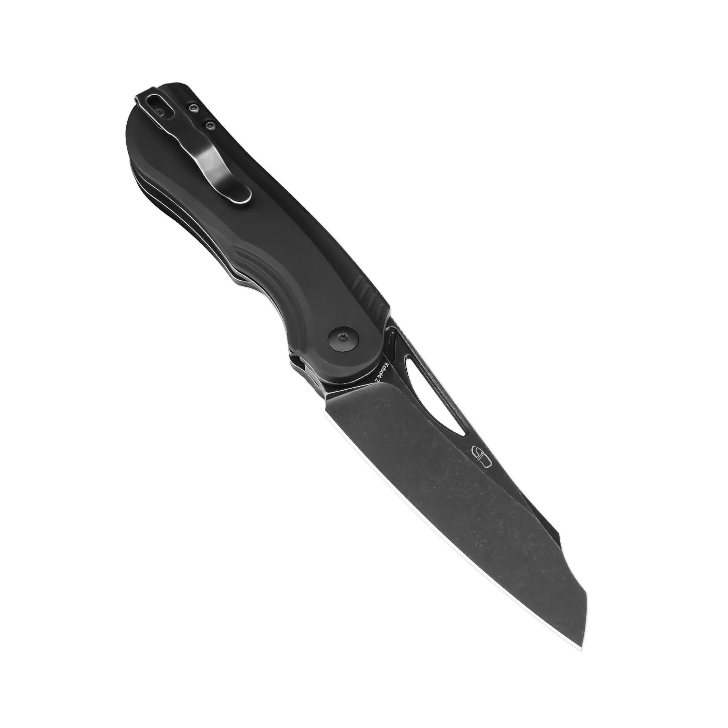 Kizer Kobold 2.0 4V Blade Front Flipper Aluminium Handle V3542.2A1 (3.66 Black Stonewash)