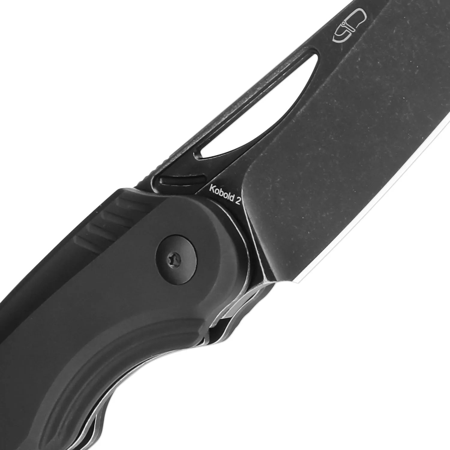 Kizer Kobold 2.0 4V Blade Front Flipper Aluminium Handle V3542.2A1 (3.66 Black Stonewash)